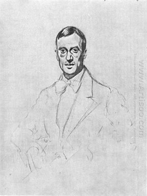 Portrait Of Vsevolod Voinov 1921 1