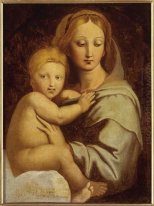Virgin Dan Anak Dengan Candelabra