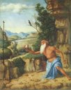 St. Jerome in een Landschap