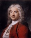 Portrait d'un homme en rouge