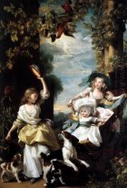 Las tres hijas menores de Jorge III 1785