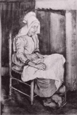 Kvinna Sömnad 1881
