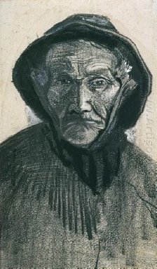 Fischer Mit Sou Wester Leiter 1883 1