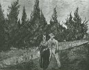 The Lovers Il Poeta S Garden Iv 1888