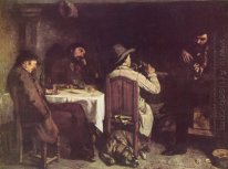 Efter middag på Ornans 1849