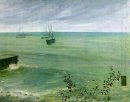 Symfoni i grå färg och grönt The Ocean 1872