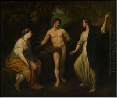 Choice of Hercules between Virtue and Pleasure