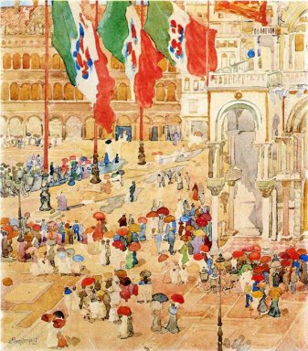 Piazza Of St Marks Venice