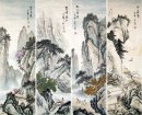 Mountain.4 - Chinesische Malerei