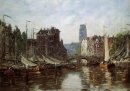 Роттердам Le Pont De Биржа 1876