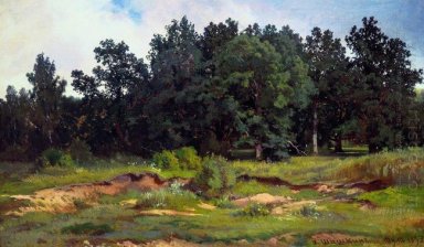 Eikenbos In Een Grijze Dag 1873