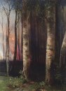 Feuer im Wald 1883