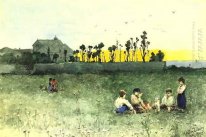 Le soleil couchant