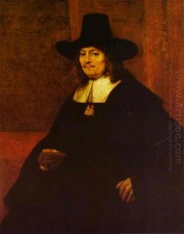 Retrato de um homem de chapéu alto 1662