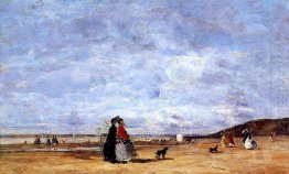Elegan Wanita On The Beach 1863