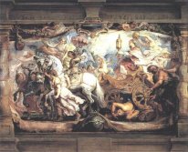 Triumph de l'église sur Fury , la discorde et la haine 1628