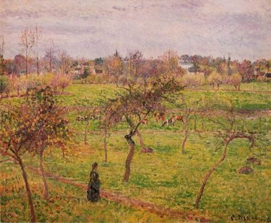 el prado en Eragny 1894