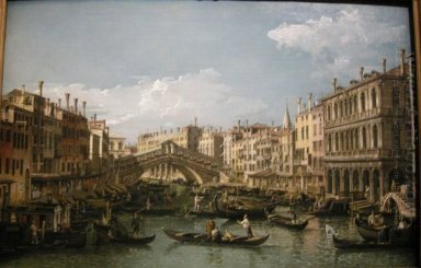 Grand Canal View From Utara 1738