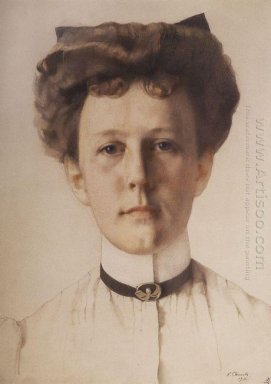 Retrato de baronesa Alexandra Nolde