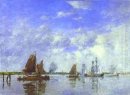 La Meuse En Dordrecht 1882