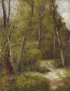 Vägen i skogen 1886