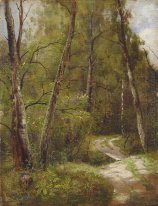 Vägen i skogen 1886
