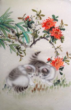 Cat - Lukisan Cina