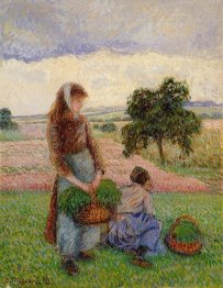 peasant woman carrying a basket 1888 peasant woman carrying a basket 1888