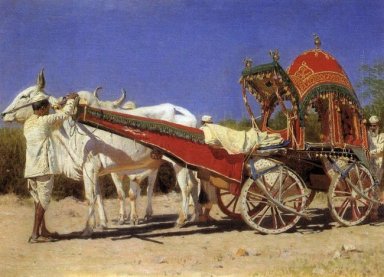 Veicolo di Rich Persone A Delhi 1875