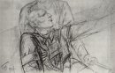 Disegno per la Pittura Death Of Commissario 1927