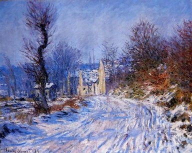 Road To Giverny in der Winter-