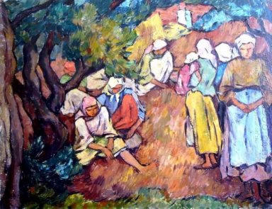 Composition with Peasant Women
