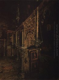 O Iconostasis Da Igreja De João, o Teólogo On Ne Ishna