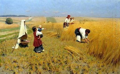 Ernte-Treffen in der Ukraine