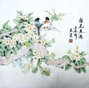 Pear & Birds - Chinesische Malerei