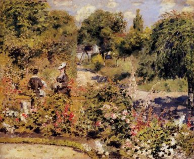 Il giardino a Fontenay 1874