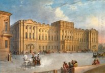 Mariinsky Palace sebagai Dilihat dari Bridge Blue