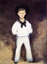 Porträt von Henry Bernstein als Kind 1881
