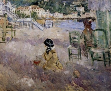 The Beach I Nice 1882
