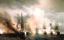 Ryska Turkiska Sea Battle Of Sinop Den 18 November 1853 1853