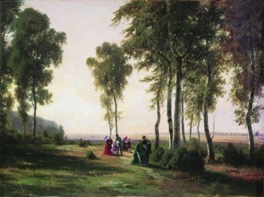 Pemandangan Dengan Kaki Orang 1869