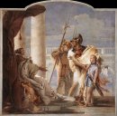 Detail van Dido Van Aeneis Presenteert Cupido vermomd als Ascani