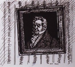 Stående av Barin Laputin 1922