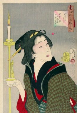 Uppkomsten av en stad Geisha A bargirl In The Ansei Era