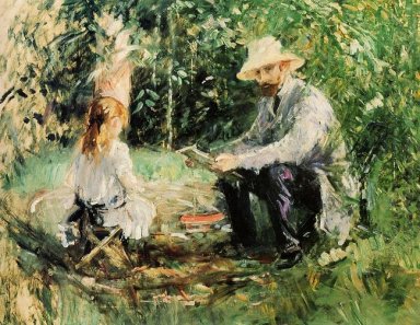 Julie E Eugene Manet 1883