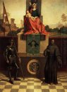 Vierge et l'Enfant avec des saints Liberale Et Francis Le Castel