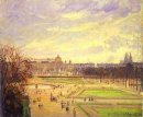 Tuileries trädgårdar 2 1900