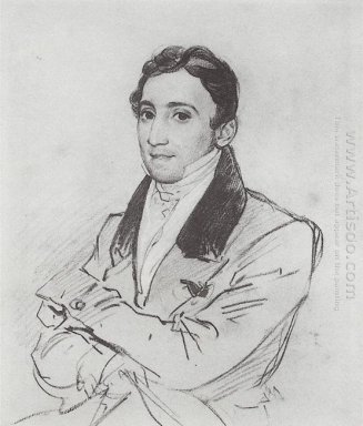 Portrait Of F D Gverazzi 1830