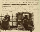 Contadina visto sullo Testa Finestra e figura intera 1885