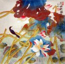 Lotus - peinture chinoise